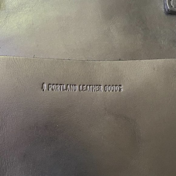 Portland Leather Crossbody Tote - Picture 2 of 7
